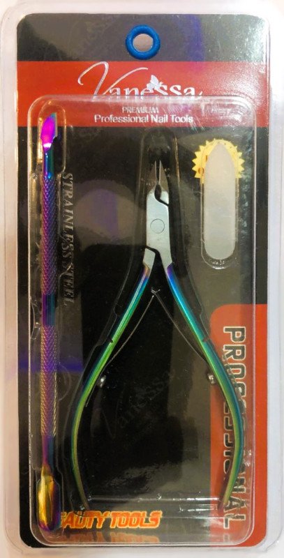 Pince & Repoussoir Vanessa Premium Traninless Steel